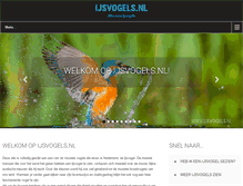 Tablet Screenshot of ijsvogels.nl